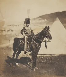 Cornet Henry John Wilkin, 11. (eller prins Alberts egne) husarer, 1855