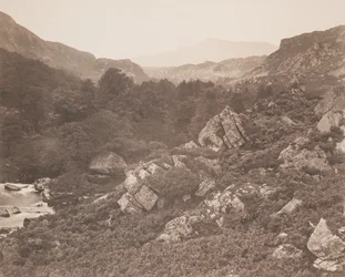 Moel Seabid, fra Lledr-dalen