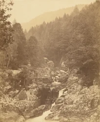 Ved Llugwy, neden for Swallow Falls.