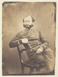 Sir Charles Ash Windham (1810-1970), general; fotograferet på Krim