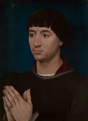 Portræt af Jean Gros (recto); Jean Gros