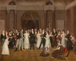 The Cloakroom, Clifton Assembly Rooms (olie på lærred)