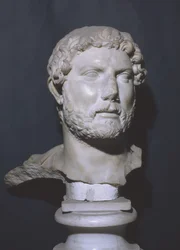 Buste af kejser Hadrian (marmor)