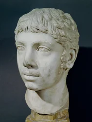 Buste af Heliogabalus (204-222)