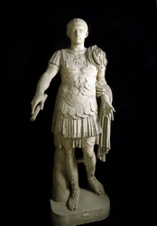 Caius Caesar Germanicus, romersk kejser (marmor)