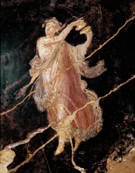 Danser med bækkener (fresco