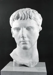 Overhoved for Cæsar Augustus (63 f.Kr.-14 e.Kr.)