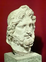 Hoved af Jupiter (marmor)