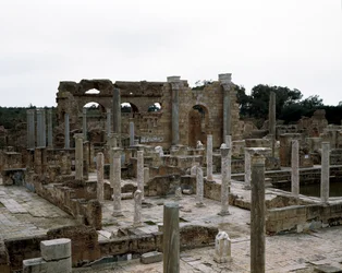 Offentligt bad bygget under kejser Hadrian, 2. århundrede