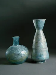 Romersk kunst: glasvaser fra Ampurias