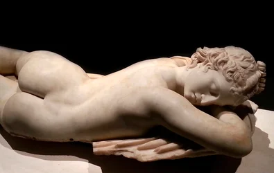 Sovende hermafrodit: romersk kunst, 1. århundrede f.Kr.