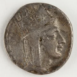 Tigranes II af Armenien, 83-69 f.Kr. (sølv)