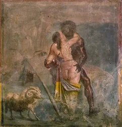 Galatea og Polyphemus, 1. århundrede.