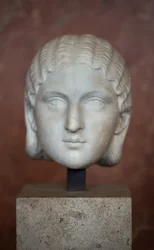 Art Rome Leder af kejserinde Barbia Orbiana (3. århundrede), Marmor