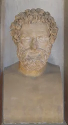 Buste af Sophocles (marmor)