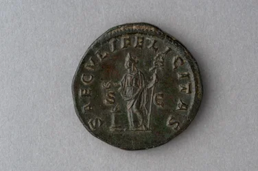 Sestertius af Julia Domna (bronze)