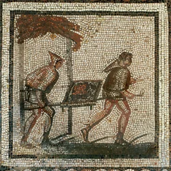 Transport af gødning (mosaik)