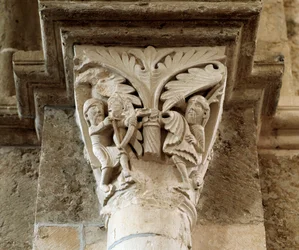 Kains død (udskåret hovedstad)