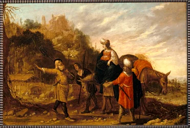 Guehazi vender tilbage fra sunamittens hus og går for at møde Elisee. 1644 ...