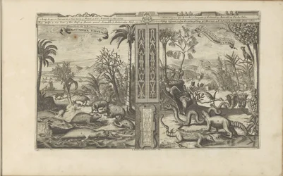 Dyren fra Vestindien Westindische Vissen, etc / Fishes, etc of the West Indies // Westindische Gedrochten / Monsters of the West Indies (titel på objekt) Øst- og Vestindien og andre steder (serietitel)