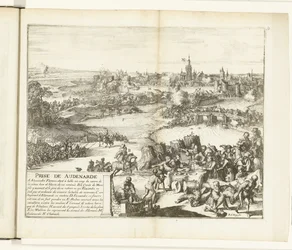 Tager Oudenaarde, 1582 Prize de Audenarde (titel på objekt) Guerres de Flandres (serietitel)