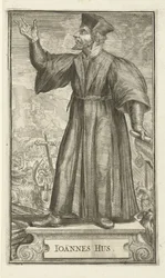 Portræt af John Hus, 1701