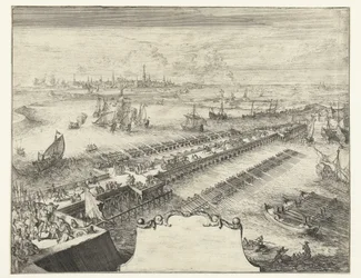 Parma skibsbro over Schelde, 1585 Guerres de Flandres (serietitel)