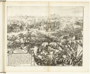 Slaget om Kauwenstein-diget, 1585 La digue de Covestein (titel på objekt) Guerres de Flandres (serietitel)