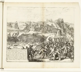 Verovering van Caudebec, 1592 Capture of Caudebec (titel på objekt) Wars of Flanders (serietitel)