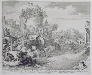Vienna Print Cycle, Erobre Tabor Island i udkanten af Leopoldstadt, 1683
