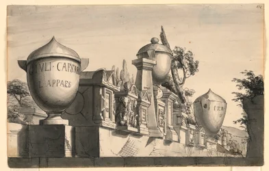 Scenedesign, gamle romerske grave