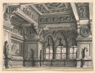 Scenedesign, gotisk rum