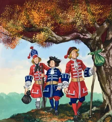 De tre soldater