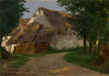 Gården ved skovens indgang, 1860-1880