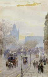 En gade i London,