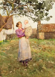 Hendes konge, 1924