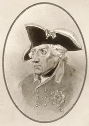 Frederik II, fra levende biografier om berømte herskere.