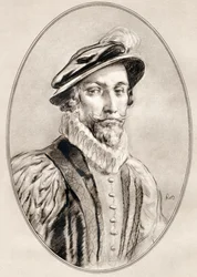 Sir Walter Raleigh, fra Living Biography of Famous Men.