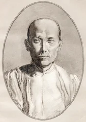 Sun Yat-sen, fra Living Biography of Famous Men.