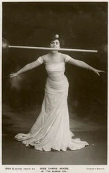 Carrie Moore, australsk skuespillerinde, ca. 1900.