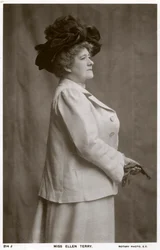 Ellen Terry, britisk skuespillerinde, omkring 1900-tallet.