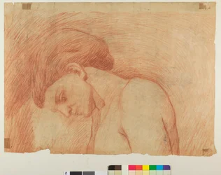 Portræt af hans hustru, ca. 1918