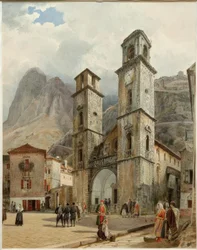Katedralpladsen i Cattaro