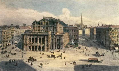 Wiener Staatsopera, ca. 1869