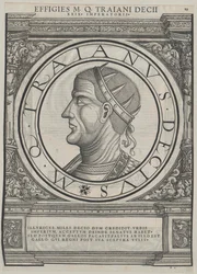 Den romerske kejser Decius (tryk)
