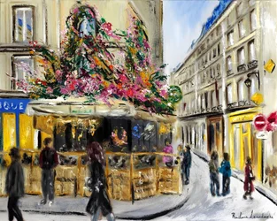 Maison Sauvage Paris - Efterår, 2023 (olie på lærred)