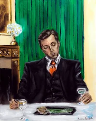 The Gentleman, 2023 (olie på lærred)