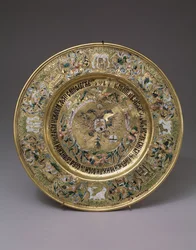 Tsar Alexei Mikhailovichs plade, 1675