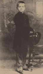 Leon Trotskij i en alder af 9, 1888