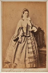 Marie Nikolaievna de Russie (1819-1876) - Storhertuginde Maria Nikolaevna af Rusland (1819-1876), hertuginde af Leuchtenberg, anonym. Albumin foto